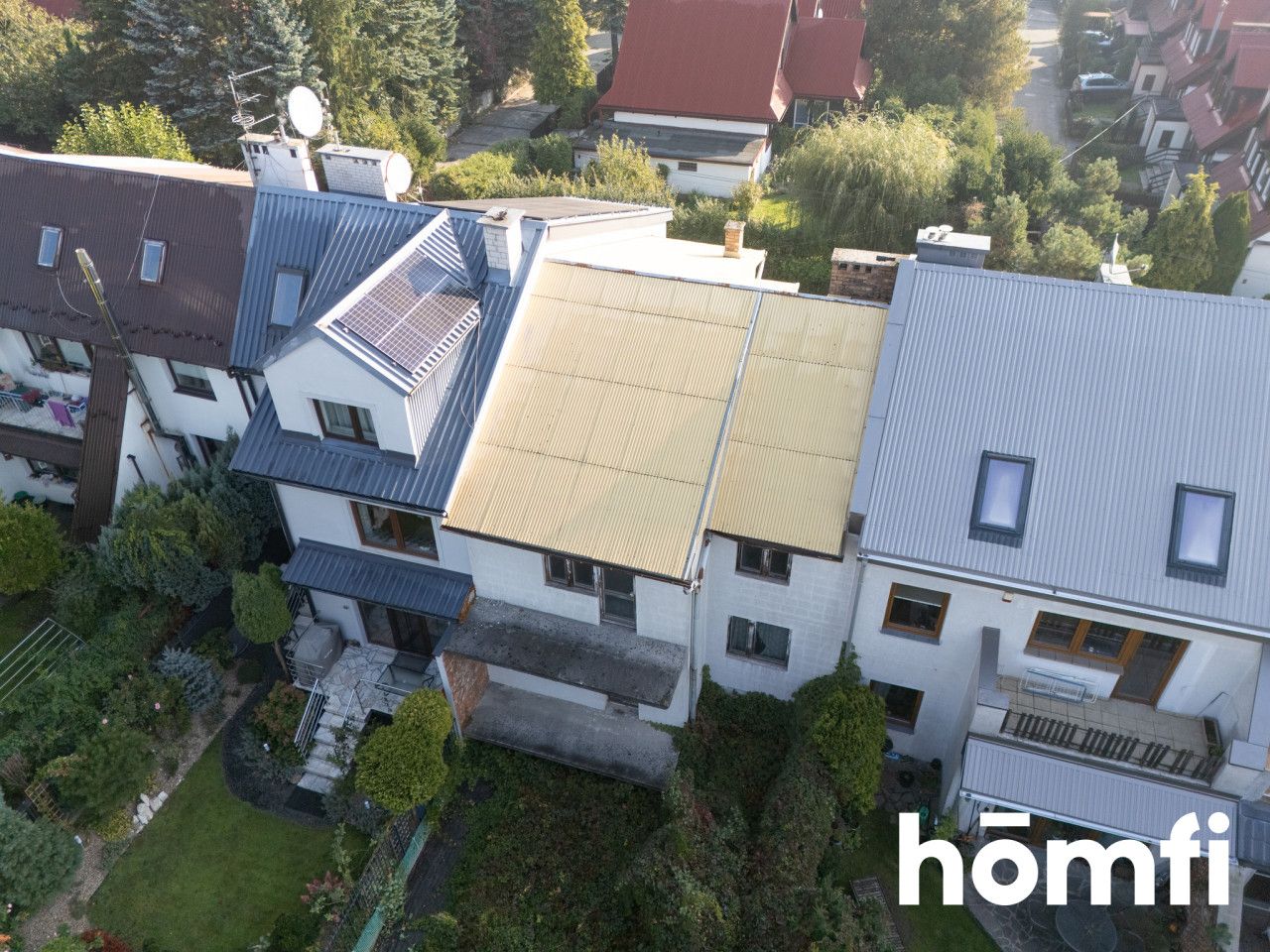 Segment z ogrodem w spokojnej okolicy na Klinach - Dom - Sprzedaż - Kraków, Podgórze / Kliny