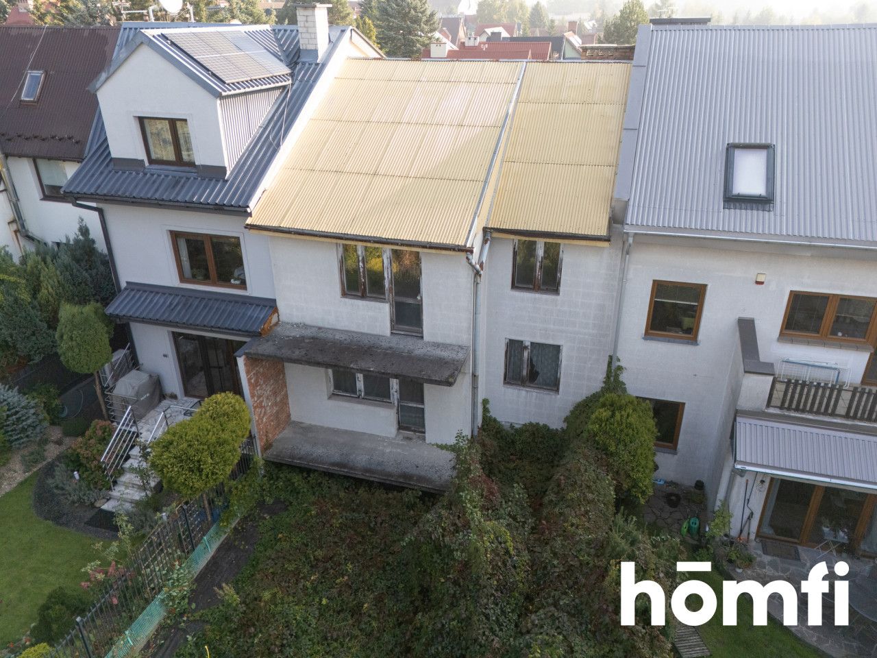 Segment z ogrodem w spokojnej okolicy na Klinach - Dom - Sprzedaż - Kraków, Podgórze / Kliny