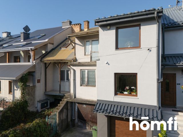 Segment z ogrodem w spokojnej okolicy na Klinach - Dom - Sprzedaż - Kraków, Podgórze / Kliny