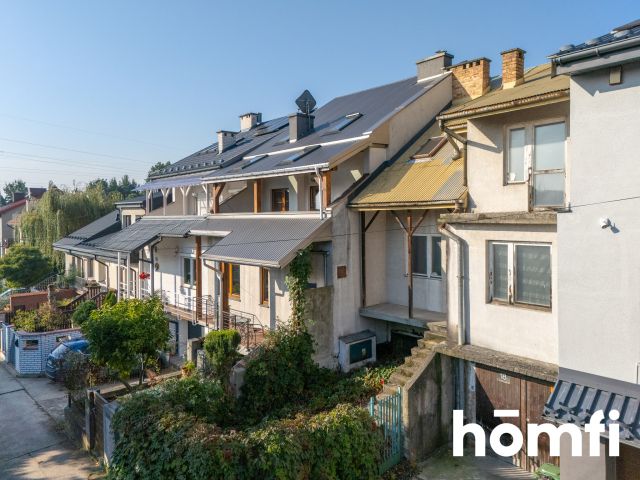 Segment z ogrodem w spokojnej okolicy na Klinach - Dom - Sprzedaż - Kraków, Podgórze / Kliny