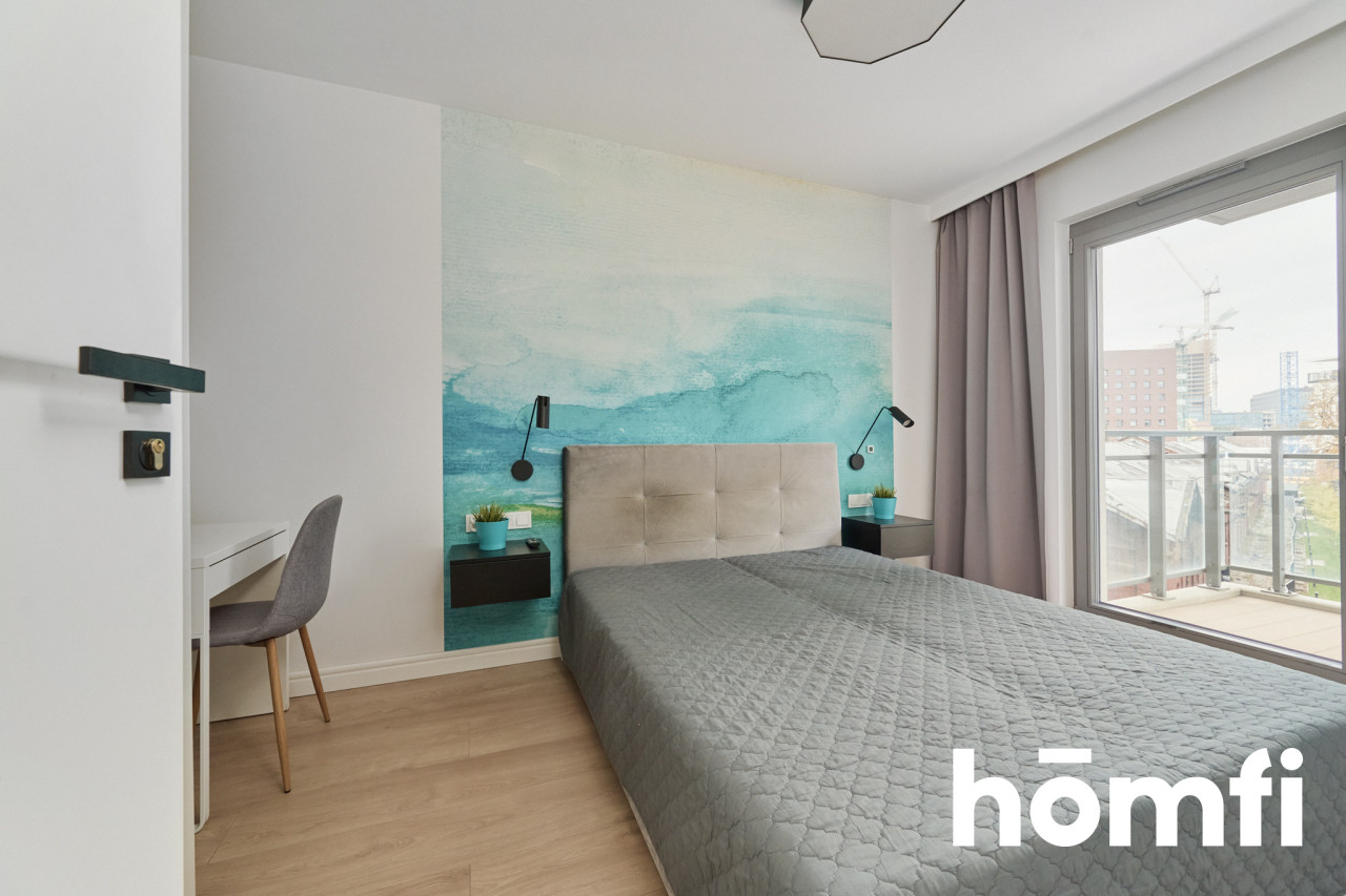 2 rooms apartment in River Point - Квартира - Оренда - Wrocław, Kępa Mieszczańska