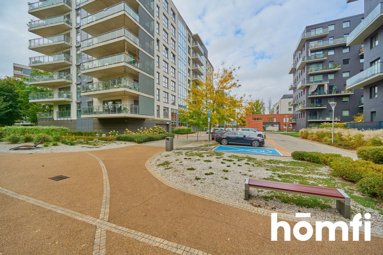 2 rooms apartment in River Point - Квартира - Оренда - Wrocław, Kępa Mieszczańska