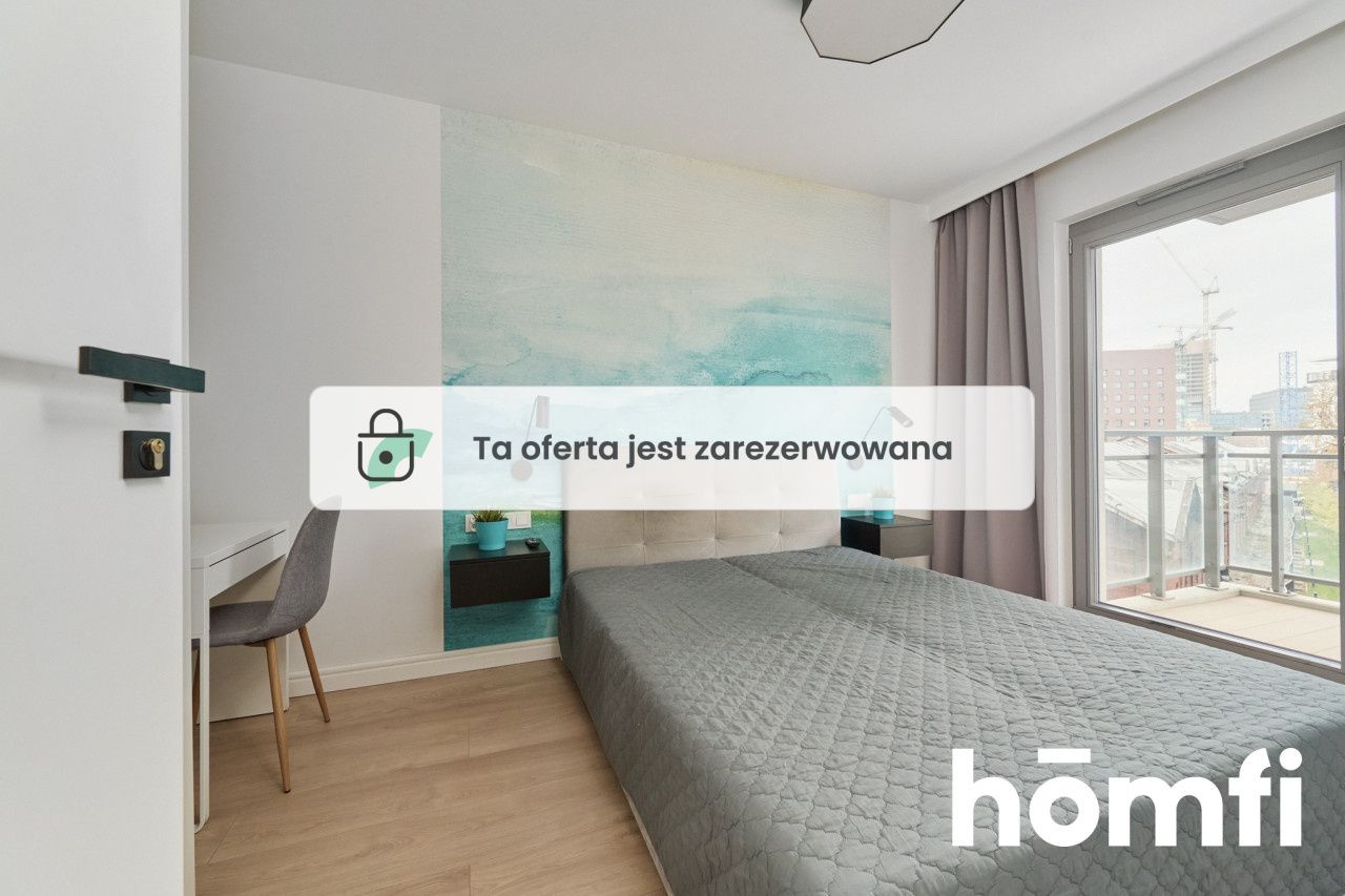 2 rooms apartment in River Point - Квартира - Оренда - Wrocław, Kępa Mieszczańska