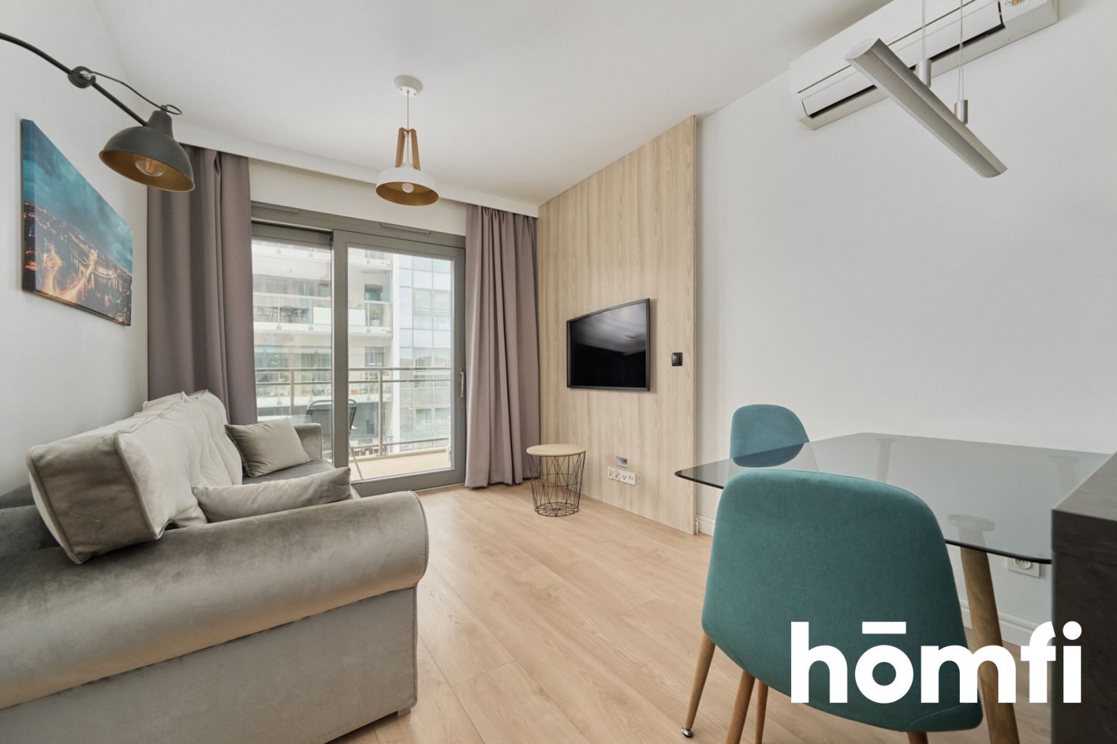 2 rooms apartment in River Point - Квартира - Оренда - Wrocław, Kępa Mieszczańska