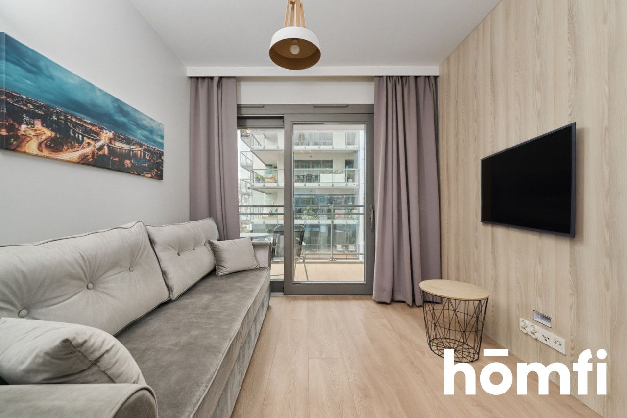 2 rooms apartment in River Point - Квартира - Оренда - Wrocław, Kępa Mieszczańska