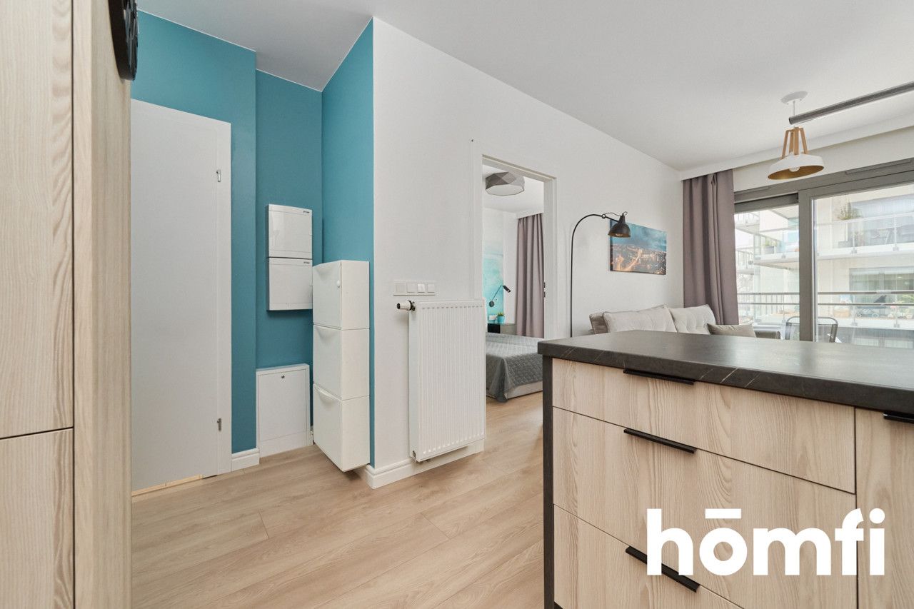 2 rooms apartment in River Point - Квартира - Оренда - Wrocław, Kępa Mieszczańska