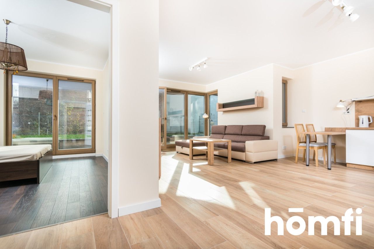 Rakowicki | Jaworskiego St., 51m²: awesome one-bedroom with a 30m² garden and parking - Apartment - Rent - Kraków, Śródmieście / Olsza