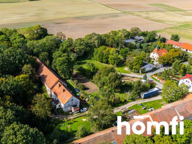 Działka zabudowana pod lasem blisko Zalew Mietków - Działka - Sprzedaż - Wrocławski, Mietków / Wawrzeńczyce