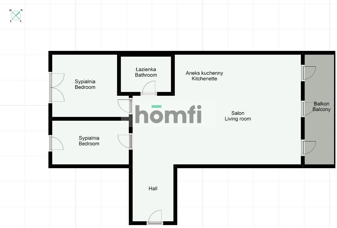 3-pokojowe mieszkanie na Kępie Mieszczańskiej - Mieszkanie - Wynajem - Wrocław, Śródmieście