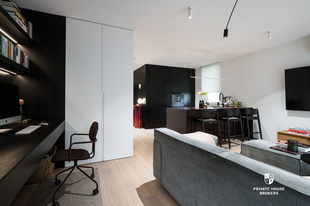 Unique one-bedroom apartment with a garden in an investment with a private park for residents - Wielicka Garden - Apartment - Sale - Kraków, Podgórze / Podgórze