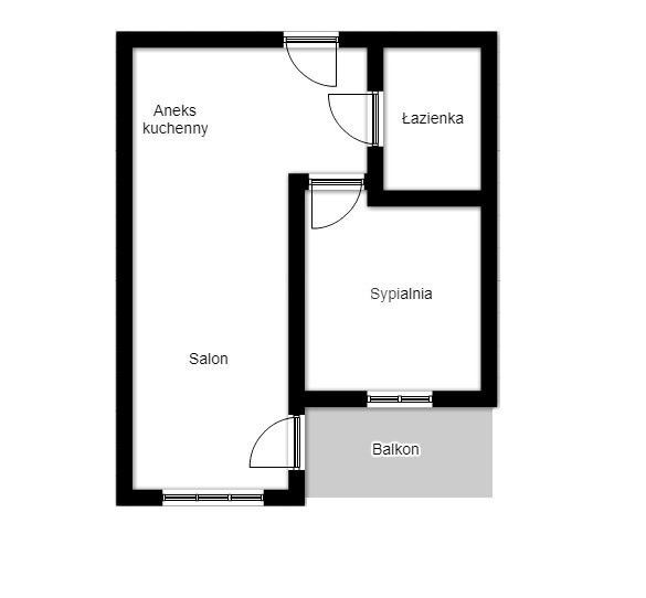 Modern two-room apartment Stańczyka Street - Apartment - Rent - Kraków, Krowodrza / Bronowice