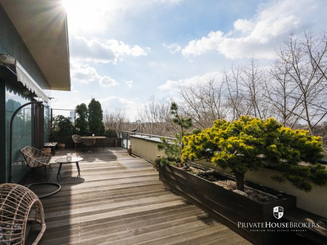 Czteropokojowy apartament z pięknym tarasem i widokiem na zieleń - Mieszkanie - Wynajem - Kraków, Śródmieście