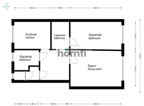 3 ROOMS | CITY CENTER | GARDEN - Квартира - Продаж - Bielsko-Biała, Przy Strzelnicy