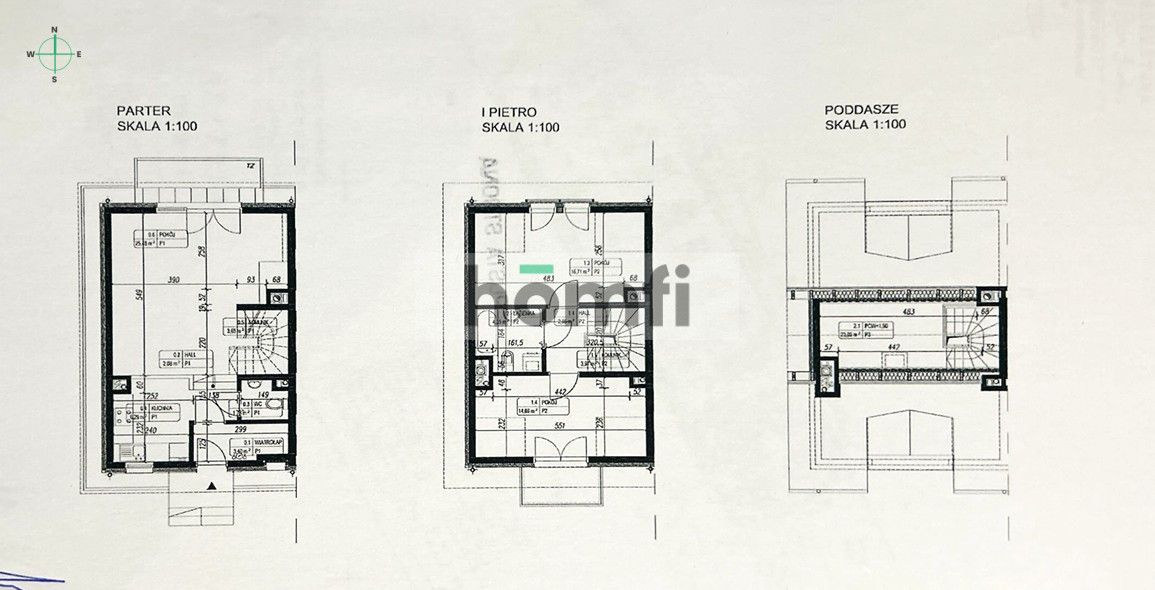 A three-bedroom corner terraced house with a beautiful garden located in a gated community in Bibicee - Дім - Продаж - Krakowski, Zielonki / Bibice