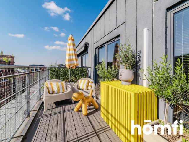 Lofty Scheiblera: Elegant 75 m² with 3 Terraces - Apartment - Sale - Łódź, Widzew
