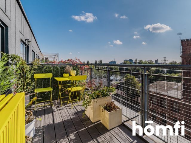 Dwupoziomowy apartament Loft Księży Młyn Łódź 75 m² z tarasami - Mieszkanie - Sprzedaż - Łódź, Widzew