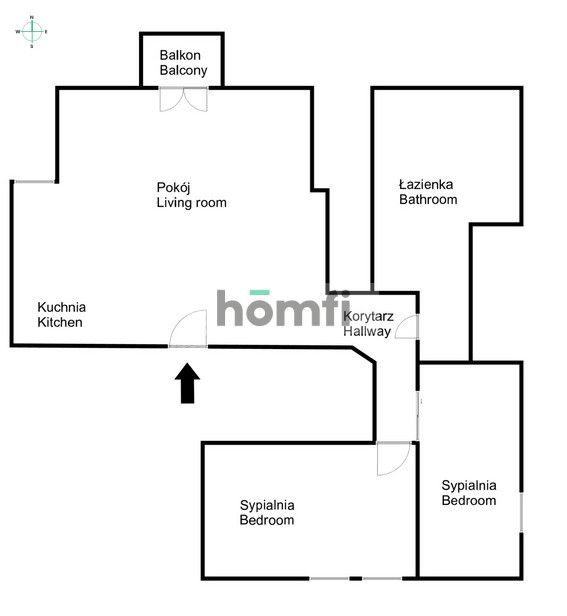 Stylish 89 m² apartment – space, tranquility and great location near transport and shops - Apartment - Rent - Kraków, Podgórze / Łagiewniki-Borek Fałęcki