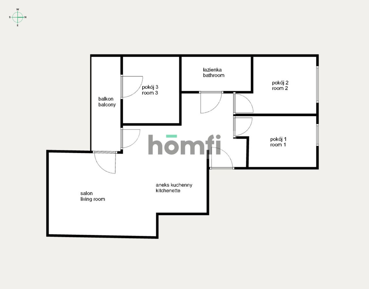 4 pokojowe, balkon, garaż - Mieszkanie - Wynajem - Kraków, Podgórze / Bieżanów-Prokocim