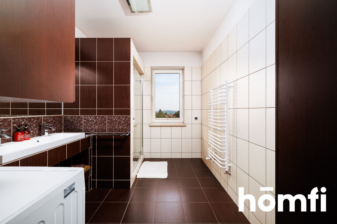 Very bright and big, 3-room apartment of 87 sqm with private garage, terrace and cozy garden - Widokowa St. | Libertów | Mogilany - Apartment - Sale - Krakowski, Mogilany / Libertów