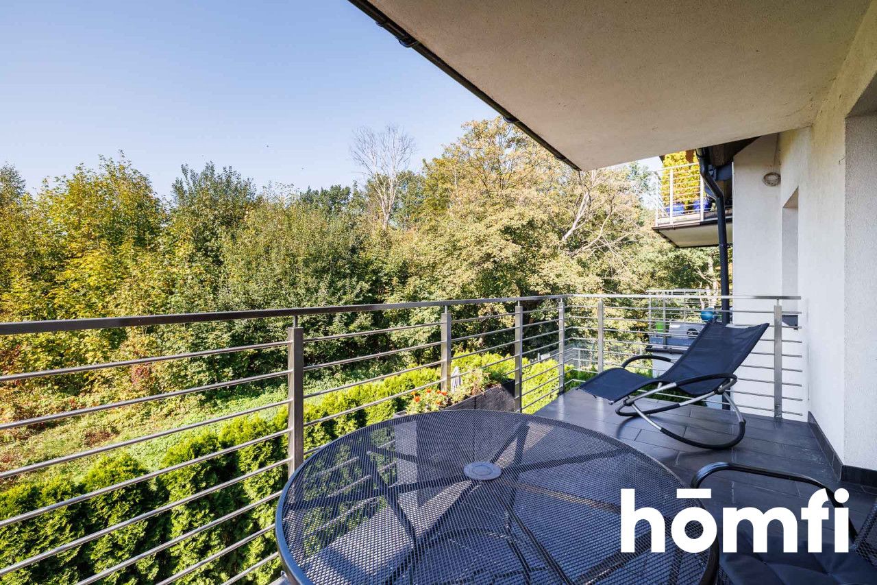 Very bright and big, 3-room apartment of 87 sqm with private garage, terrace and cozy garden - Widokowa St. | Libertów | Mogilany - Apartment - Sale - Krakowski, Mogilany / Libertów