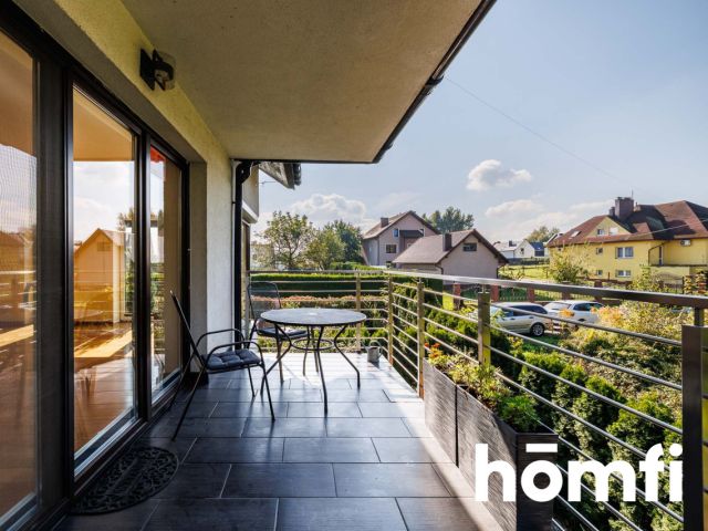 Very bright and big, 3-room apartment of 87 sqm with private garage, terrace and cozy garden - Widokowa St. | Libertów | Mogilany - Apartment - Sale - Krakowski, Mogilany / Libertów