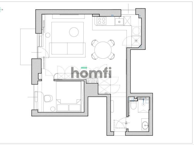 Two room close to underground - Квартира - Продаж - Warszawa, Wola
