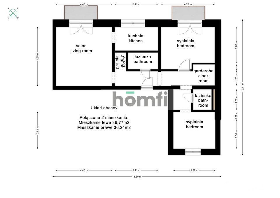 Świetnie skomunikowane | Kameralna wspólnota - Mieszkanie - Sprzedaż - Warszawa, Włochy / Nowe Włochy