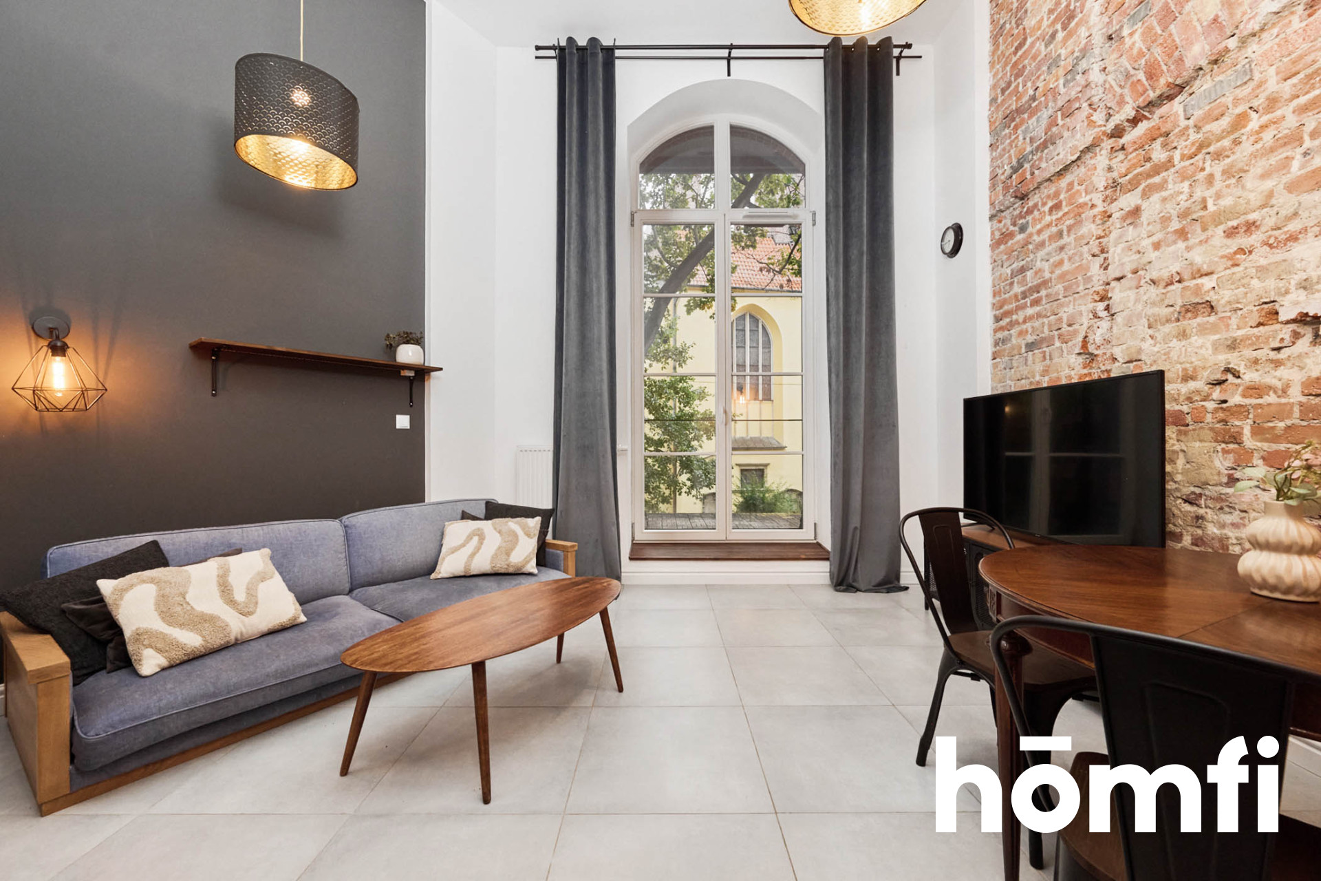 Loft-style 3 rooms Bulwar Staromiejski, Old Town - Квартира - Оренда - Wrocław, Stare Miasto