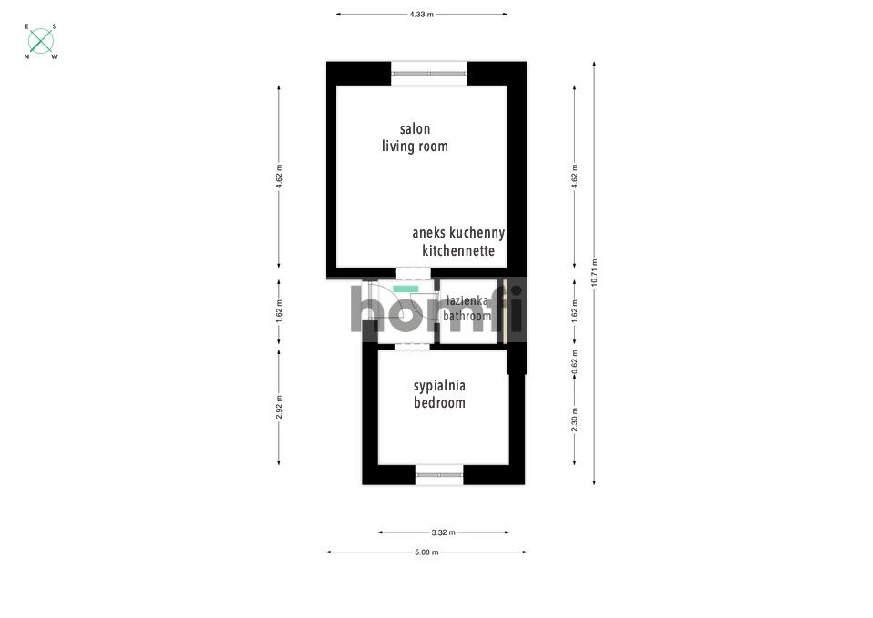 Cosy 2 rooms with large storage - Квартира - Продаж - Warszawa, Włochy / Nowe Włochy