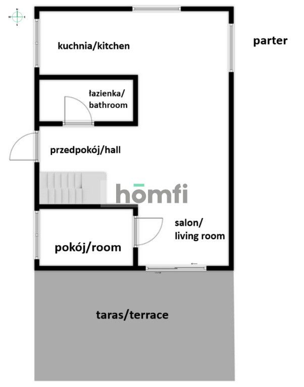 Piętrowy dom z ogrodem w sercu miasta - Dom - Wynajem - Gdańsk, Strzyża
