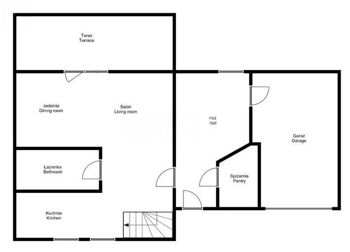 Dom na wynajem w standardzie premium ze wspaniałym ogrodem! - Dom - Wynajem - Kraków, Podgórze / Bieżanów-Prokocim