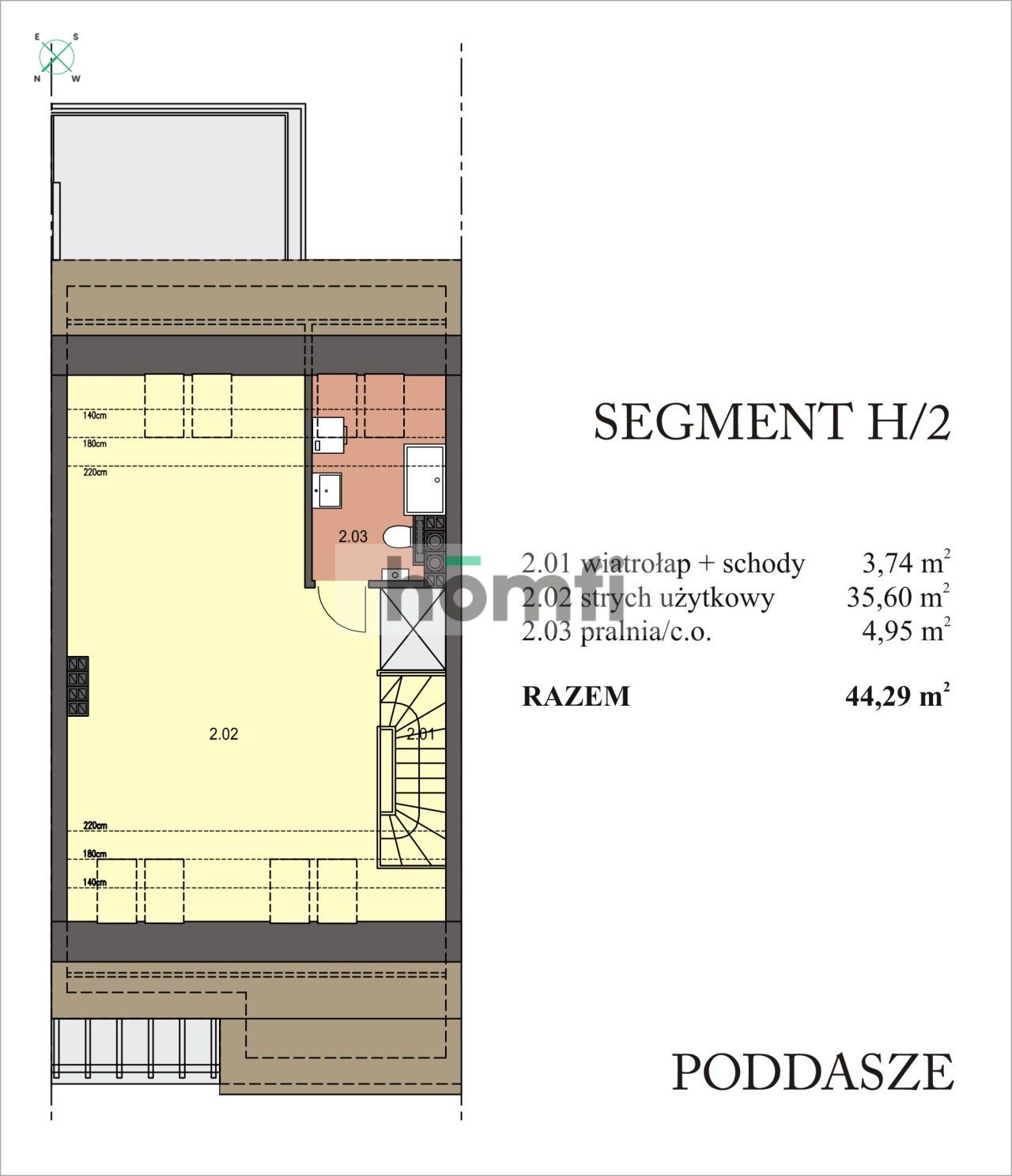 2-level apartment in Mędłów - Apartment - Sale - Wrocławski, Żórawina / Mędłów