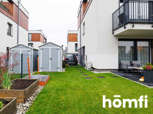 Mieszkanie z ogródkiem w rodzinnej okolicy - Mieszkanie - Sprzedaż - Krakowski, Zielonki