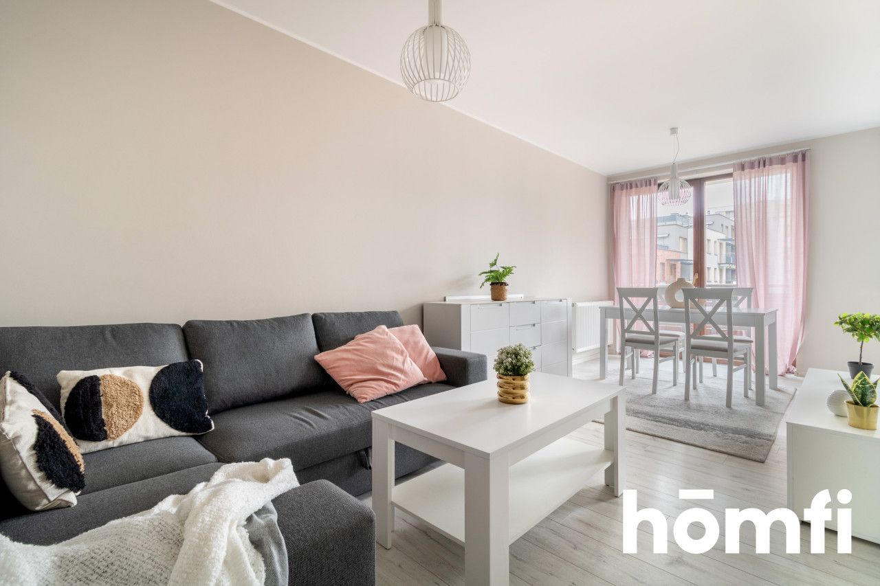 Grzegórzecka 77, Kraków – 1-bed 43 m² with balcony | 2nd floor, lift | Vistula Boulevards 230 m | PLN 3,200 + fees - Apartment - Rent - Kraków, Śródmieście / Grzegórzki
