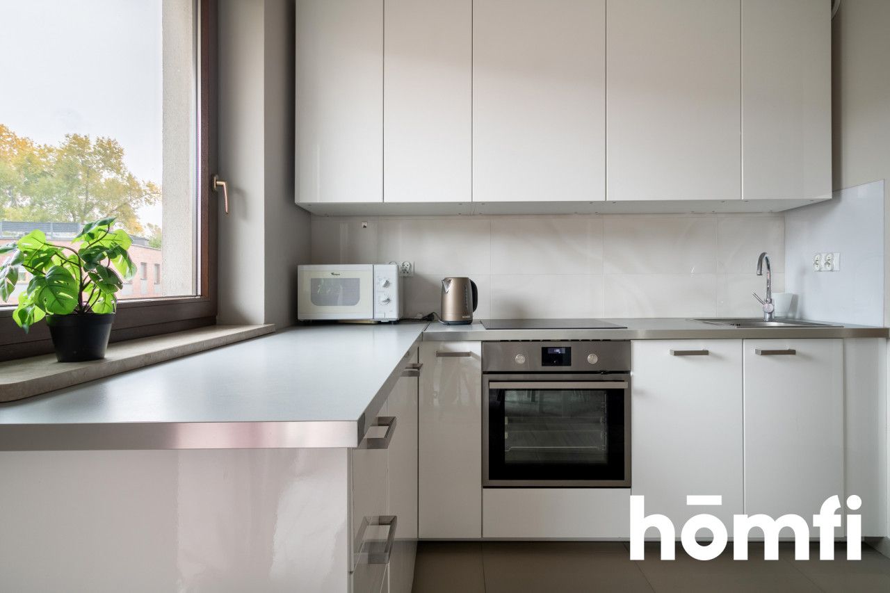 Grzegórzecka 77, Kraków – 1-bed 43 m² with balcony | 2nd floor, lift | Vistula Boulevards 230 m | PLN 3,200 + fees - Apartment - Rent - Kraków, Śródmieście / Grzegórzki