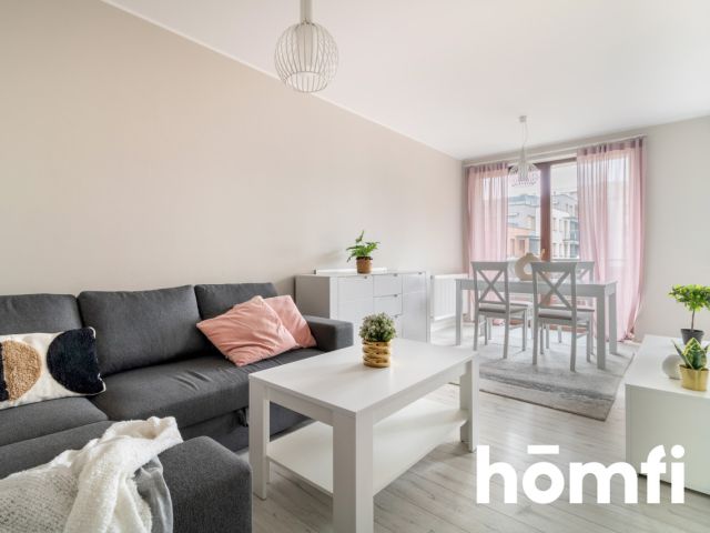 Grzegórzecka 77, Kraków – 1-bed 43 m² with balcony | 2nd floor, lift | Vistula Boulevards 230 m | PLN 3,200 + fees - Apartment - Rent - Kraków, Śródmieście / Grzegórzki