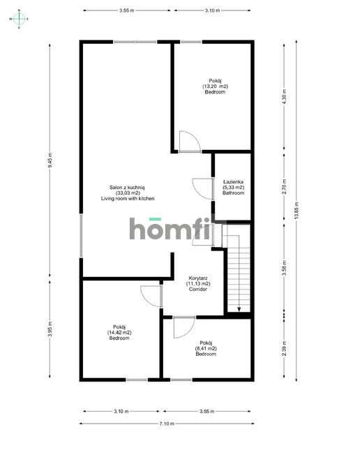 Idealne mieszkanie: cisza i świetna lokalizacja 2 - Mieszkanie - Sprzedaż - Zwoleński, Zwoleń