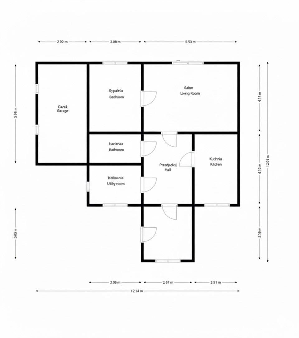 LARGE PLOT CLOSE TO NATURE IN THE GÓZD MUNICIPALITY - House - Sale - Radomski, Gózd