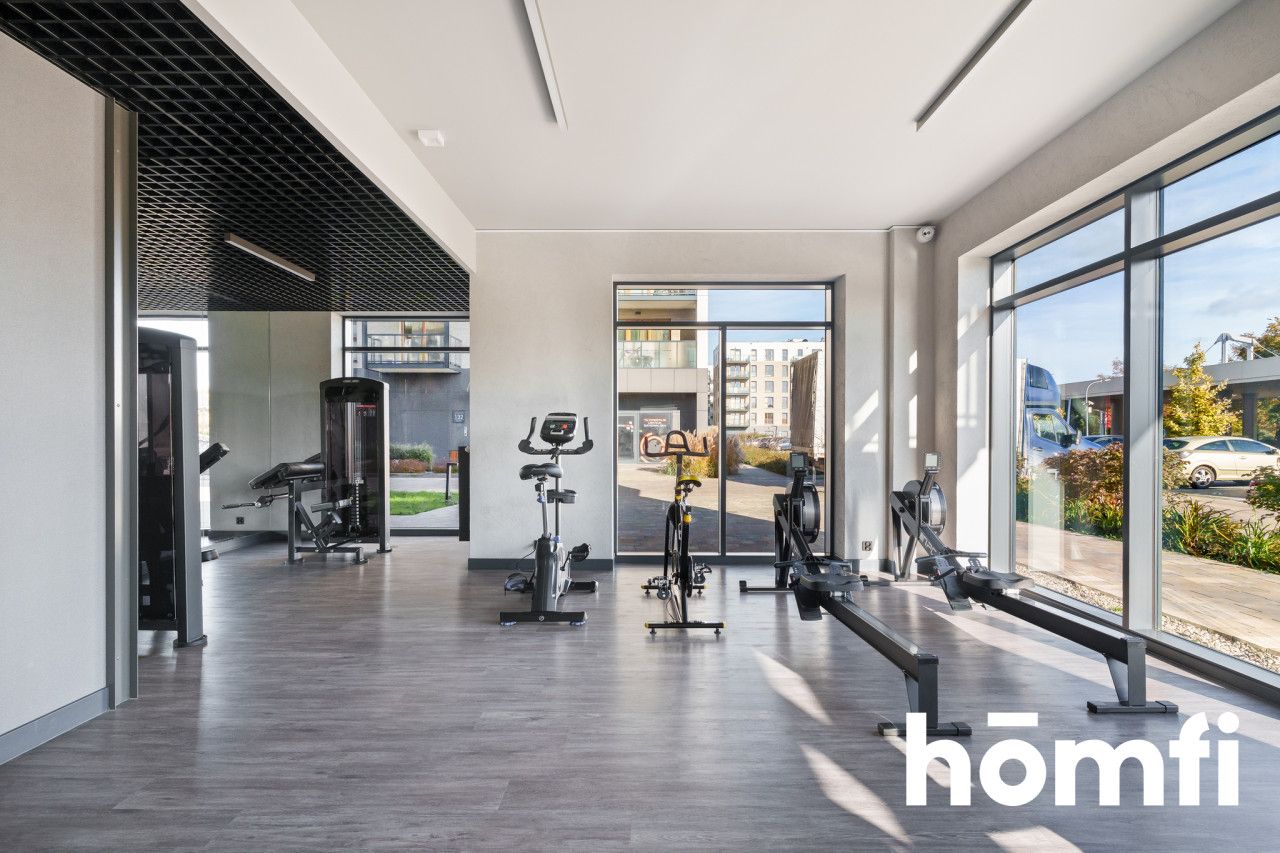 2-room apartment with fitness center Zajezdnia Wrzeszcz - Apartment - Rent - Gdańsk, Wrzeszcz