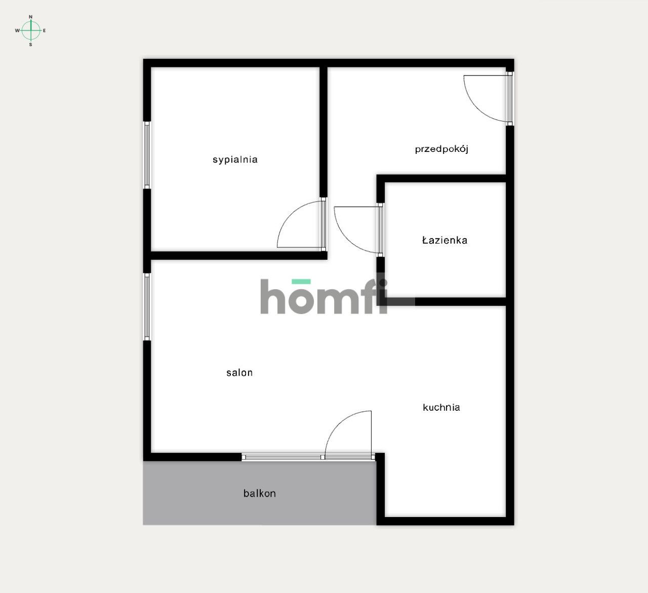 2 pok. apartament z garażem blisko Manufaktury - Mieszkanie - Wynajem - Łódź, Bałuty