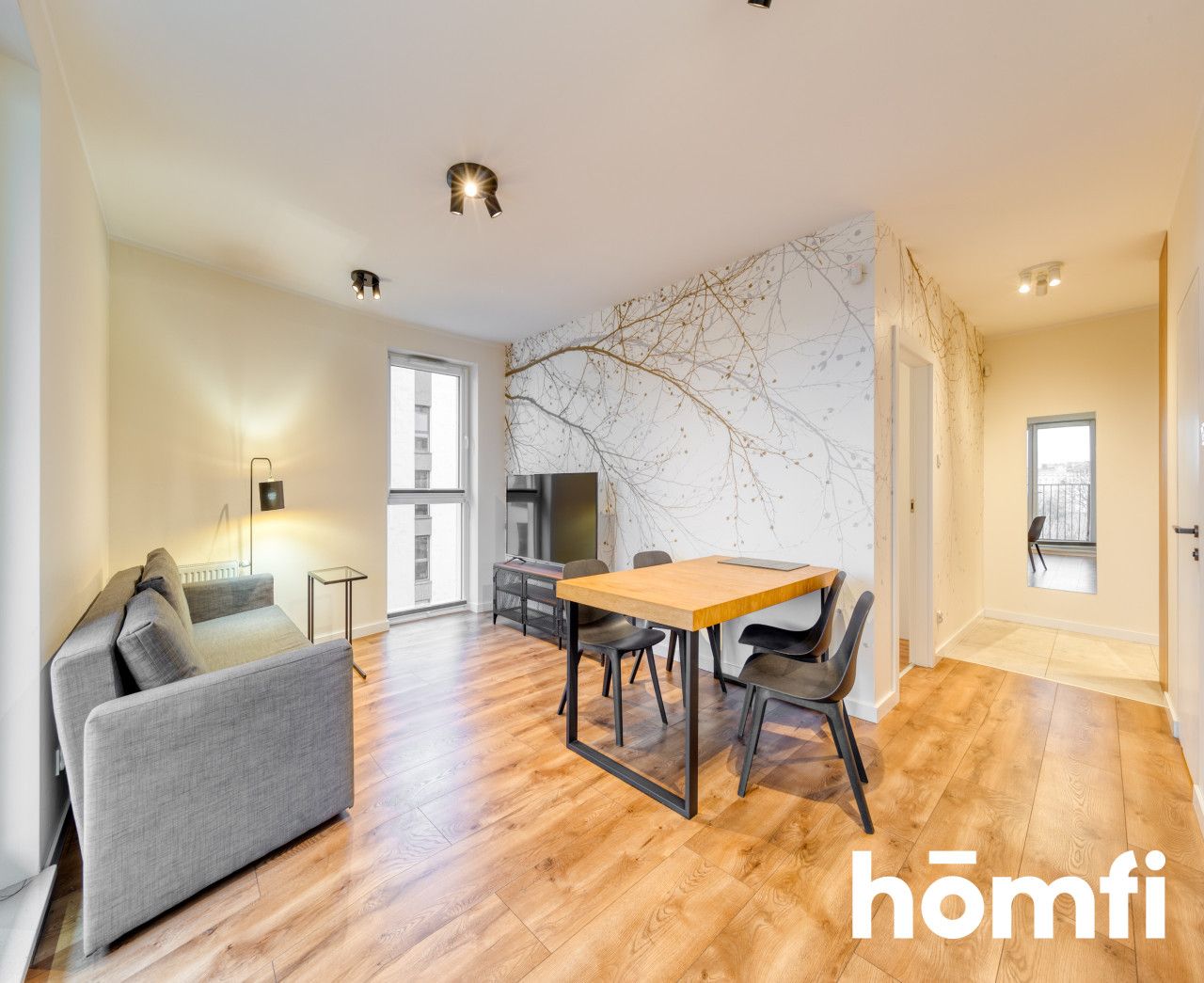 2 pok. apartament z garażem blisko Manufaktury - Mieszkanie - Wynajem - Łódź, Bałuty