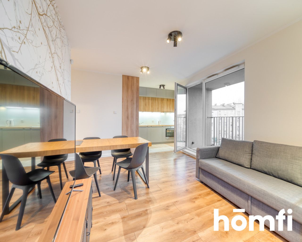 2 pok. apartament z garażem blisko Manufaktury - Mieszkanie - Wynajem - Łódź, Bałuty