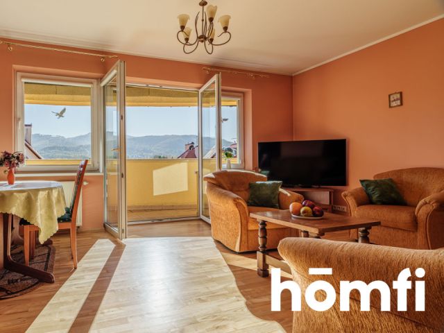 Dwupoziomowe mieszkanie z loggią, garażem i panoramą Beskidów, os. Cztery Pory Roku - Mieszkanie - Sprzedaż - Bielsko-Biała, Kamienica