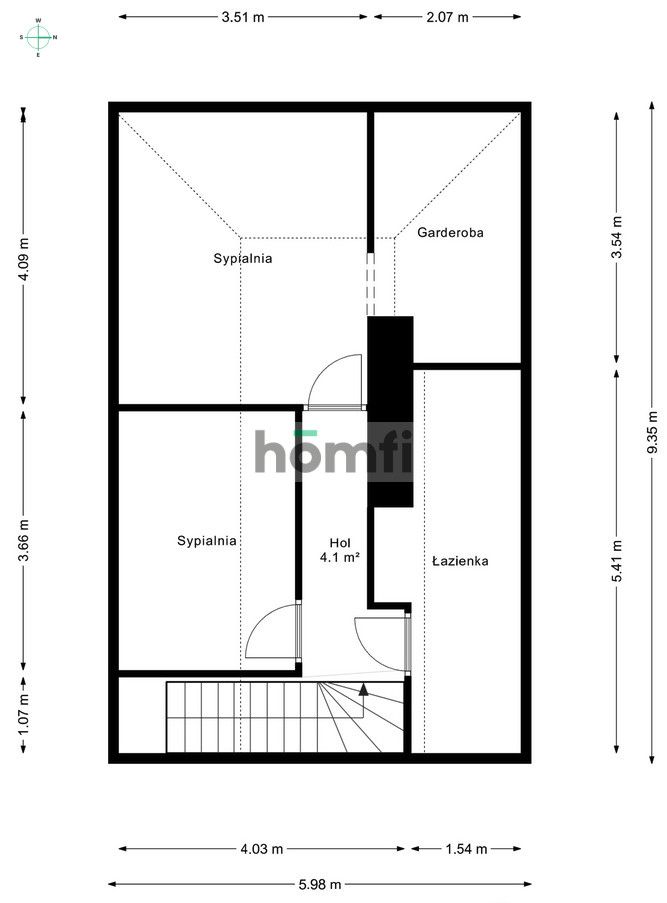 Dwupoziomowe mieszkanie z garażem i widokiem na góry, os. Cztery Pory Roku - Mieszkanie - Wynajem - Bielsko-Biała, Kamienica