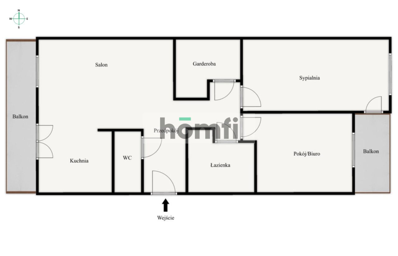 3 pokoje + garderoba + garaż - Mieszkanie - Wynajem - Rzeszów, Miłocin
