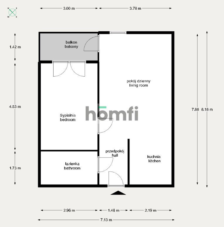 Komfortowe mieszkanie przy parku, Wielicka - Mieszkanie - Sprzedaż - Kraków, Podgórze / Bieżanów-Prokocim