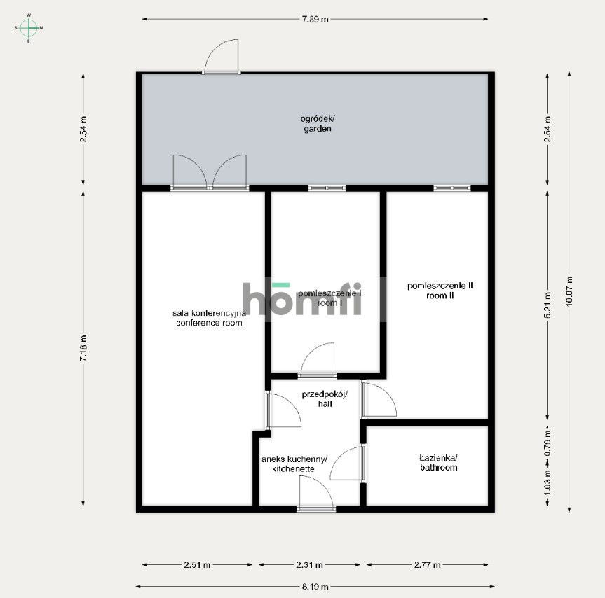 Lokal usługowy na parterze, Vetulaniego, Prądnik - Lokal użytkowy - Wynajem - Kraków, Krowodrza / Prądnik Biały