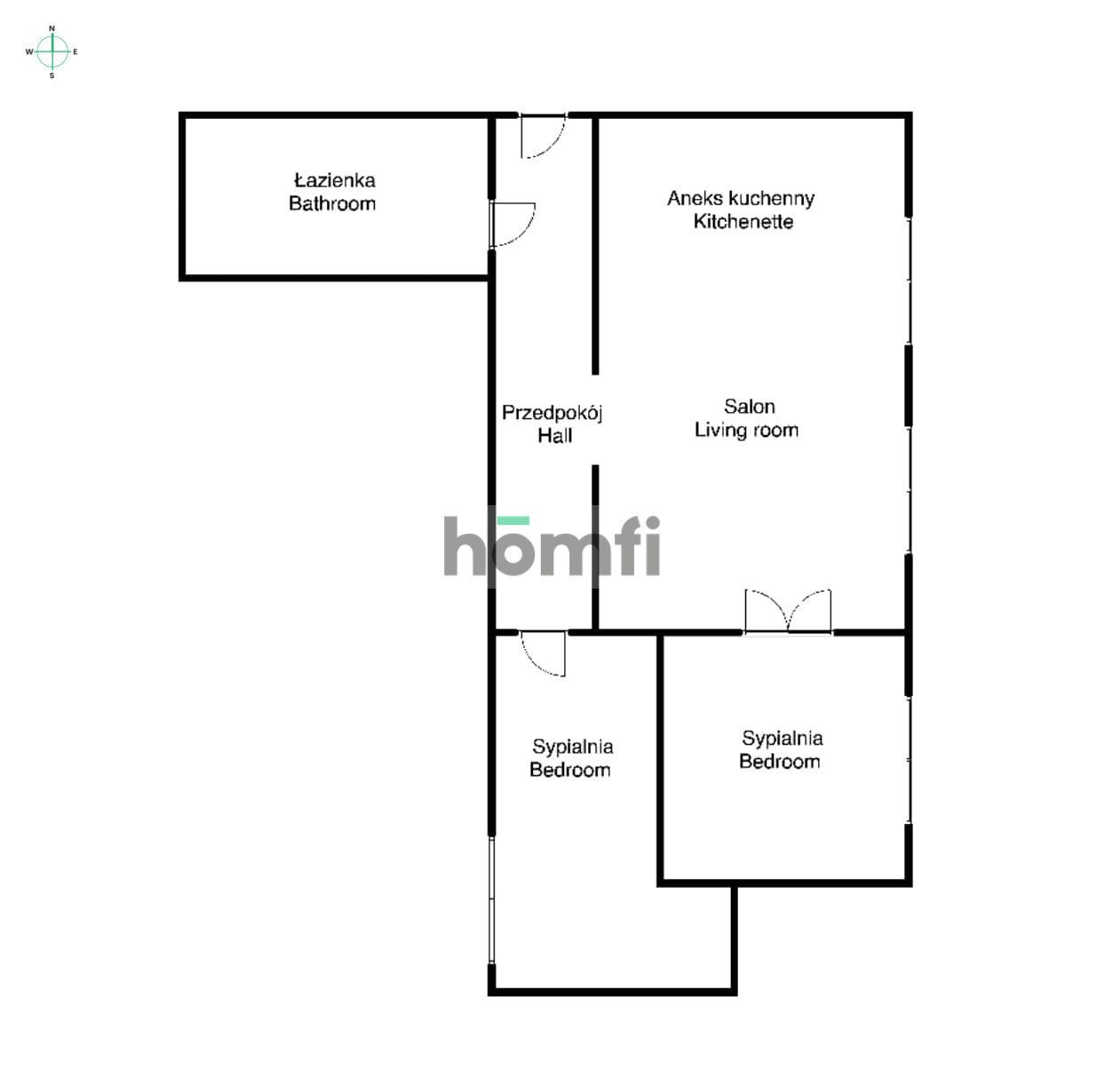 ready to move in, 3 rooms, balcony - Квартира - Продаж - Kraków, Krowodrza / Prądnik Biały