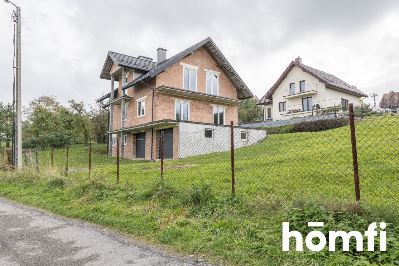 Dom na widokowej działce do wykończenia w Bochni - Dom - Sprzedaż - Bocheński, Bochnia