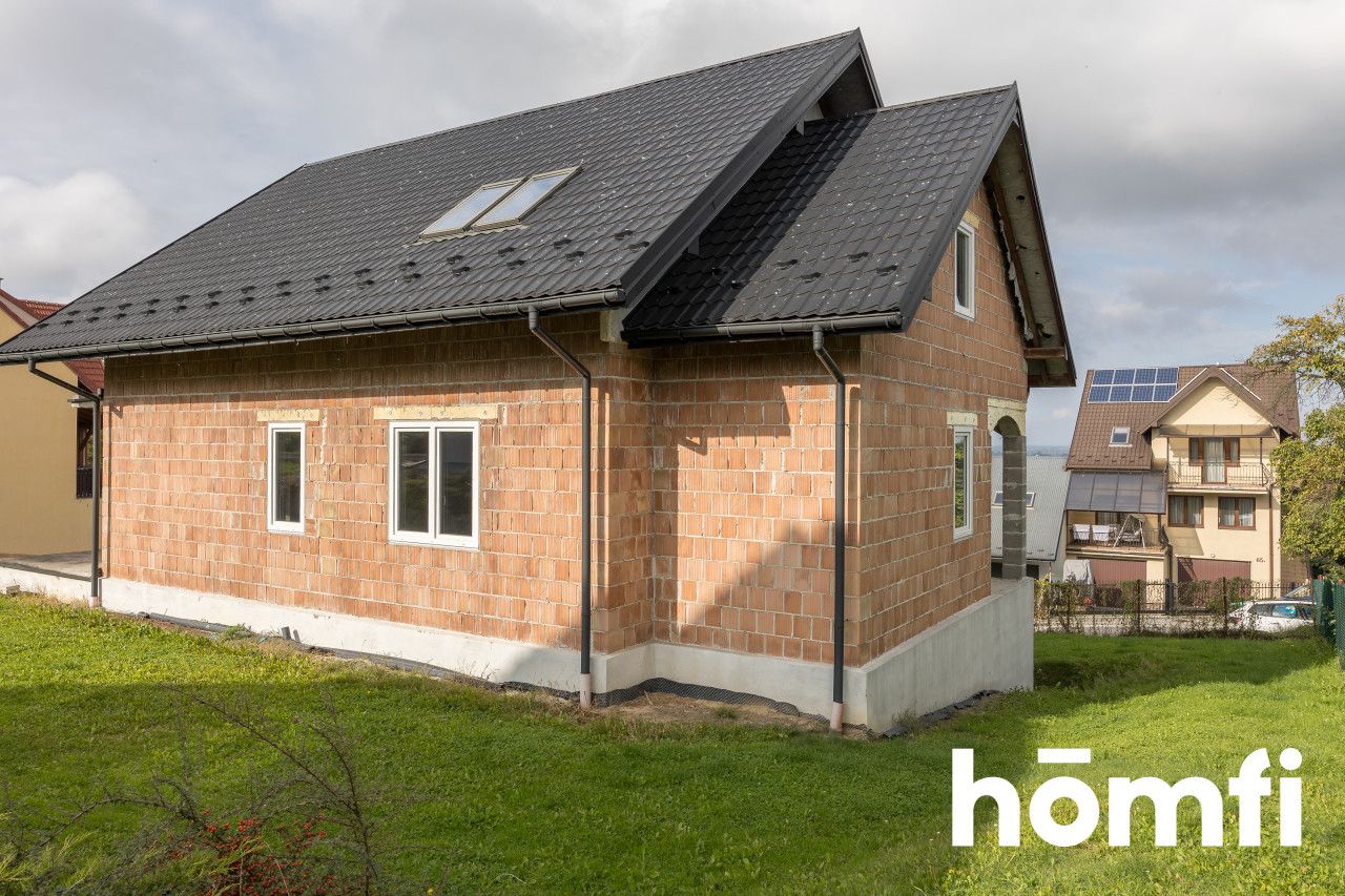 Dom na widokowej działce do wykończenia w Bochni - Dom - Sprzedaż - Bocheński, Bochnia